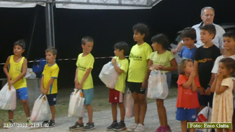 Cotignola: Staffetta 4x 1,1Km - 21 luglio 2022